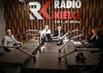 21.04.2024. Wieczór wyborczy w Radiu Kielce / Fot. Wiktor Taszłow - Radio Kielce