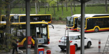 22.04.2024. Kielce. Baza MPK / Fot. Wiktor Taszłow - Radio Kielce