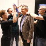 04.04.2024. Radio Kielce. Debata wyborcza z udziałem liderów list wyborczych do Sejmiku Województwa Świętokrzyskiego / Fot. Wiktor Taszłow – Radio Kielce