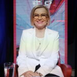 04.04.2024. Radio Kielce. Debata wyborcza z udziałem liderów list wyborczych do Sejmiku Województwa Świętokrzyskiego. Na zdjęciu: Renata Janik - KW Prawo i Sprawiedliwość / Fot. Wiktor Taszłow – Radio Kielce