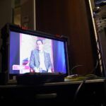 04.04.2024. Radio Kielce. Debata wyborcza z udziałem liderów list wyborczych do Sejmiku Województwa Świętokrzyskiego / Fot. Wiktor Taszłow – Radio Kielce