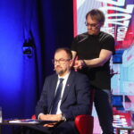 04.04.2024. Radio Kielce. Debata wyborcza z udziałem liderów list wyborczych do Sejmiku Województwa Świętokrzyskiego / Fot. Wiktor Taszłow – Radio Kielce