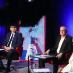 04.04.2024. Radio Kielce. Debata wyborcza z udziałem liderów list wyborczych do Sejmiku Województwa Świętokrzyskiego / Fot. Wiktor Taszłow – Radio Kielce