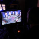 04.04.2024. Radio Kielce. Debata wyborcza z udziałem liderów list wyborczych do Sejmiku Województwa Świętokrzyskiego / Fot. Wiktor Taszłow – Radio Kielce