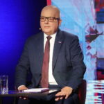 04.04.2024. Radio Kielce. Debata wyborcza z udziałem liderów list wyborczych do Sejmiku Województwa Świętokrzyskiego. Na zdjęciu: Jacek Skórski - KKW Lewica / Fot. Wiktor Taszłow – Radio Kielce