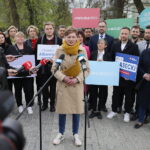 Agata Wojda podsumowując kampanię wyborczą, apelowała o jak największą frekwencję przy urnach