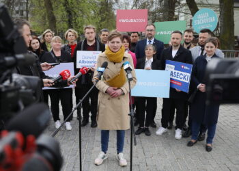 Agata Wojda podsumowując kampanię wyborczą, apelowała o jak największą frekwencję przy urnach