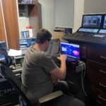 04.04.2024. Radio Kielce. Debata wyborcza z udziałem liderów list wyborczych do Sejmiku Województwa Świętokrzyskiego / Fot. Joanna Gergont – Radio Kielce