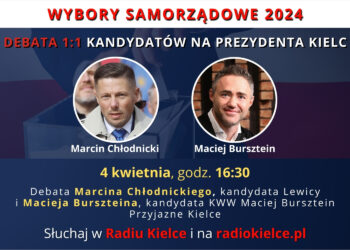 Debata 1:1 kandydatów na prezydenta Kielc: Marcin Chłodnicki - Maciej Bursztein
