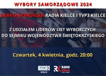 Debata wyborcza Radia Kielce i TVP3 Kielce z udziałem liderów list wyborczych do Sejmiku Województwa Świętokrzyskiego - Radio Kielce