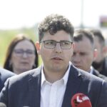 12.04.2024. Kielce. Konferencja Marcina Stępniewskiego / Fot. Jarosław Kubalski - Radio Kielce