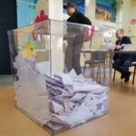 07.04.2024. Kielce. Obwodowa Komisja Wyborcza nr 60 / Fot. Aleksandra Kwaśniewska - Radio Kielce