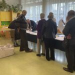 07.04.2024. Sandomierz. Głosowanie w wyborach samorządowych / Fot. Grażyna Szlęzak - Radio Kielce