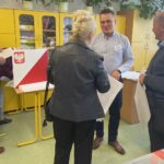 07.04.2024. Sandomierz. Głosowanie w wyborach samorządowych / Fot. Grażyna Szlęzak - Radio Kielce