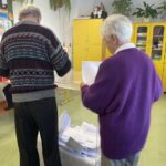 07.04.2024. Sandomierz. Głosowanie w wyborach samorządowych / Fot. Grażyna Szlęzak - Radio Kielce