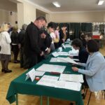 07.04.2024. Staszów. Głosowanie w wyborach samorządowych / Fot. Patryk Wójcik - Radio Kielce