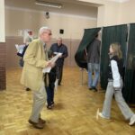 07.04.2024. Staszów. Głosowanie w wyborach samorządowych / Fot. Patryk Wójcik - Radio Kielce