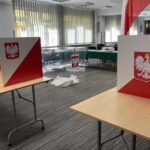 07.04.2024. Końskie. Obwodowa Komisja Wyborcza nr 27 w Końskich / Fot. Magdalena Galas-Klusek - Radio Kielce