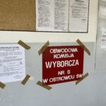 07.04.2024 Ostrowiec Świętokrzyski. Obwodowa Komisja Wyborcza nr 5 / Fot. Patryk Wójcik - Radio Kielce