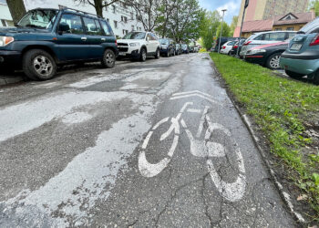 Rowerzyści pojadą wzdłuż głównej ulicy