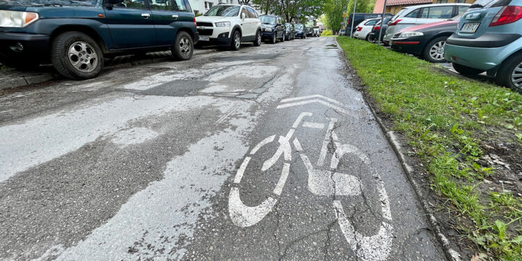 Rowerzyści pojadą wzdłuż głównej ulicy