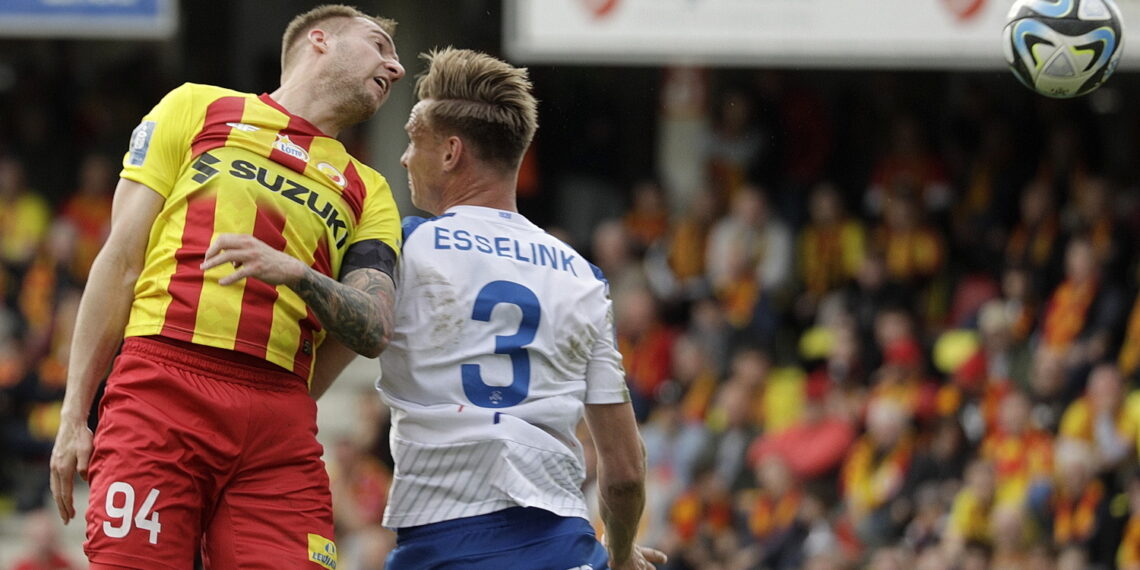 06.04.2024 Kielce. Piłka nożna. Ekstraklasa. Mecz Korona Kielce - Stal Mielec / Fot. Jarosław Kubalski - Radio Kielce