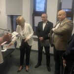 04.04.2024. Radio Kielce. Debata wyborcza z udziałem liderów list wyborczych do Sejmiku Województwa Świętokrzyskiego / Fot. Joanna Gergont – Radio Kielce