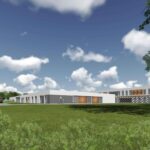 Wizualizacja rozbudowy Centrum Zdrowia Psychicznego w Sandomierzu