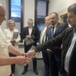 04.04.2024. Radio Kielce. Debata wyborcza z udziałem liderów list wyborczych do Sejmiku Województwa Świętokrzyskiego / Fot. Joanna Gergont – Radio Kielce