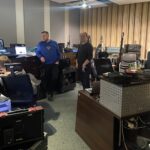 04.04.2024. Radio Kielce. Debata wyborcza z udziałem liderów list wyborczych do Sejmiku Województwa Świętokrzyskiego / Fot. Joanna Gergont – Radio Kielce