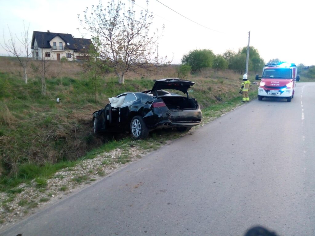 Poważny wypadek w powiecie kieleckim - Radio Kielce