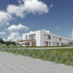 Wizualizacja rozbudowy Centrum Zdrowia Psychicznego w Sandomierzu