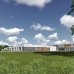 Wizualizacja rozbudowy Centrum Zdrowia Psychicznego w Sandomierzu