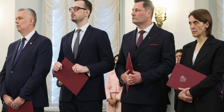 Prezydent powołał czterech nowych ministrów