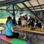 05.05.2024. Chęciny. Plenerowy turniej szachowy / Fot. Fundacja Wsparcia i Rozwoju-"DOBRY RUCH" - Facebook