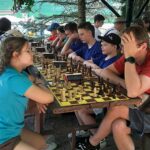 05.05.2024. Chęciny. Plenerowy turniej szachowy / Fot. Fundacja Wsparcia i Rozwoju-"DOBRY RUCH" - Facebook