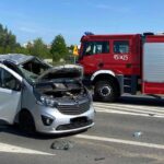 29.05.2024. Ostrowiec Św. Wypadek / Fot. Ratownictwo Powiatu Ostrowieckiego - Facebook