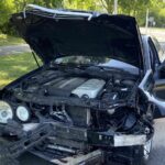 29.05.2024. Ostrowiec Św. Wypadek / Fot. Ratownictwo Powiatu Ostrowieckiego - Facebook