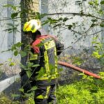 Olbrzymie niebezpieczeństwo pożarowe. Leśnicy cały czas dyżurują - Radio Kielce 17.05.2024. Snochowice. Pożar lasu / Fot. mł. bryg. Mariusz Czapelski - Komenda Powiatowa Państwowej Straży Pożarnej w Końskich