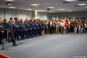 07.05.2024. Kielce. Przysięga nowych funkcjonariuszy / Fot. świętokrzyska policja