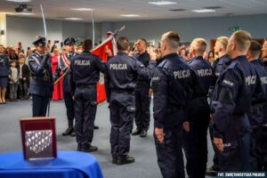 07.05.2024. Kielce. Przysięga nowych funkcjonariuszy / Fot. świętokrzyska policja