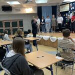 09.05.2024. Końskie. X Gminny Konkurs Ortograficzny „O Złote Pióro Burmistrza Miasta i Gminy Końskie” / Fot. Magdalena Galas-Klusek - Radio Kielce