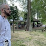 19.05.2024. Maleniec. Noc Muzeów. Zabytkowy Zakład Hutniczy. Na zdjęciu: Maciej Chłopek - dyrektor placówki / Fot. Magdalena Galas-Klusek - Radio Kielce