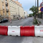 19.05.2024. Kielce. Ulica Seminaryjska. Zmiana organizacji ruchu / Fot. Kamil Król - Radio Kielce