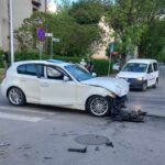 19.05.2024. Kielce. Ulica Klonowa. Wypadek / Fot. Agata Kozieł