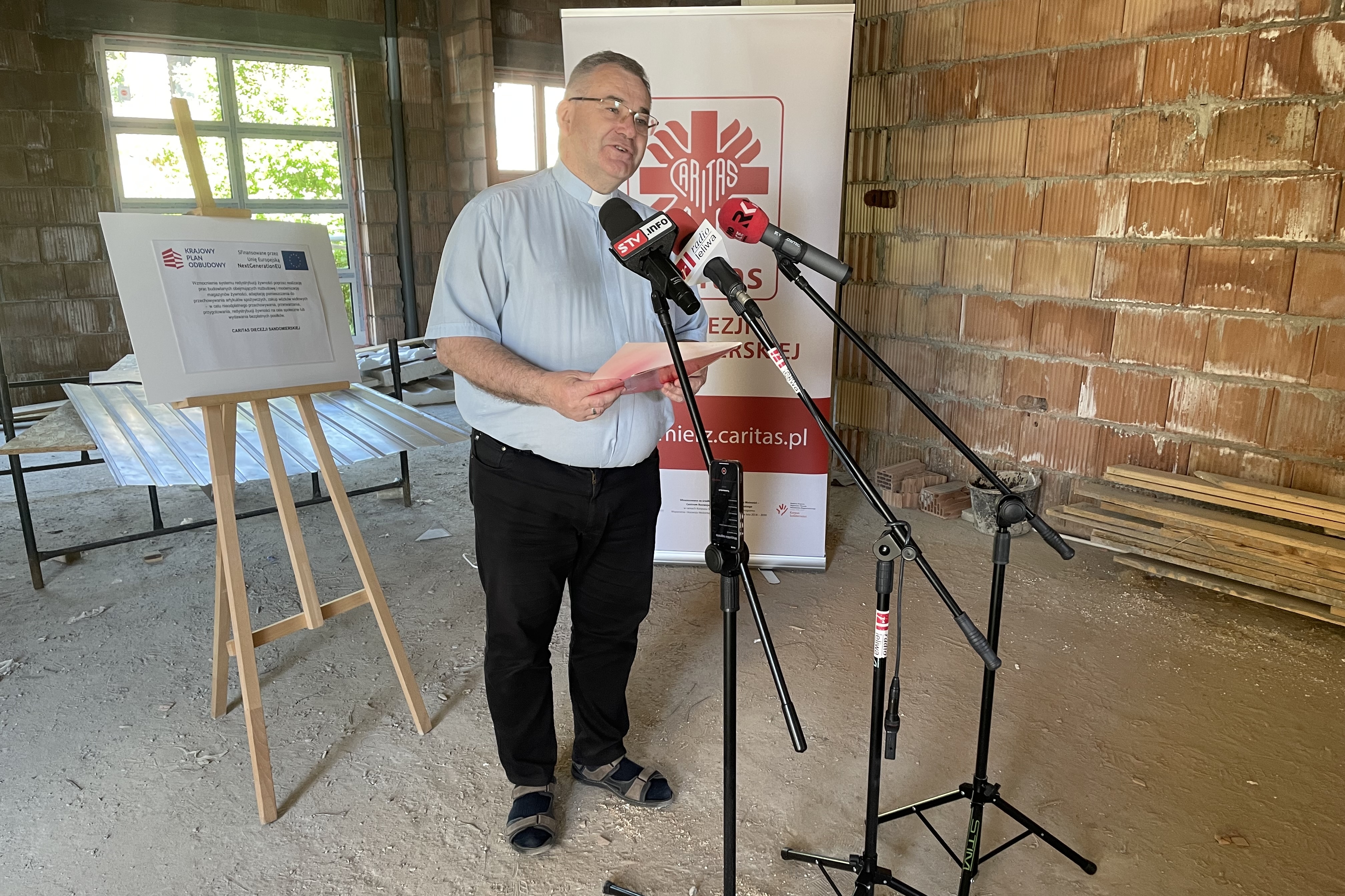Dobiega końca pierwszy etap rozbudowy siedziby Caritas w Sandomierzu