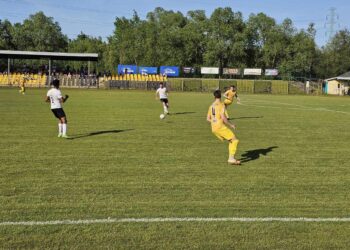 04.05.2024. Połaniec. Mecz III ligi Czarni Połaniec - Podlasie Biała Podlaska / Fot. Maciej Makuła - Radio Kielce