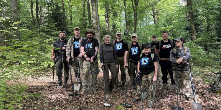 Amunicję z czasów wojny znaleźli pasjonaci historii