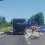 16.05.2024. Włostów. Potrącenie 11-latka / Fot. Policja