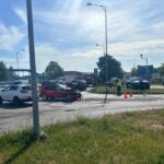 Starsza kobieta ranna w wypadku na kieleckim skrzyżowaniu - Radio Kielce 20.05.2024. Kielce. Wypadek / źródło: policja